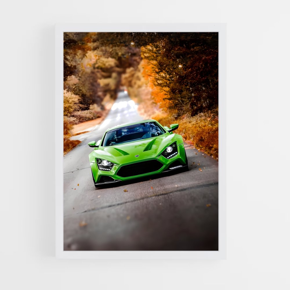 Poster Ts gt captivant – affiche Zenvo (vue 3)